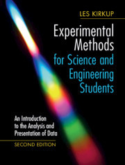 Couverture de l’ouvrage Experimental Methods for Science and Engineering Students