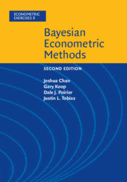 Couverture de l’ouvrage Bayesian Econometric Methods