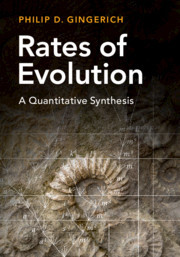 Couverture de l’ouvrage Rates of Evolution