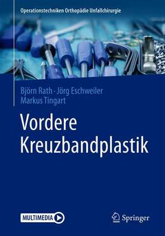 Couverture de l’ouvrage Vordere Kreuzbandplastik