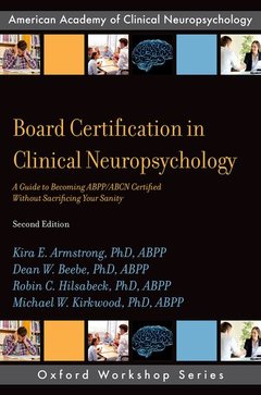 Couverture de l’ouvrage Board Certification in Clinical Neuropsychology