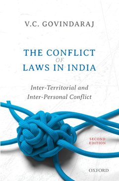 Couverture de l’ouvrage The Conflict of Laws in India