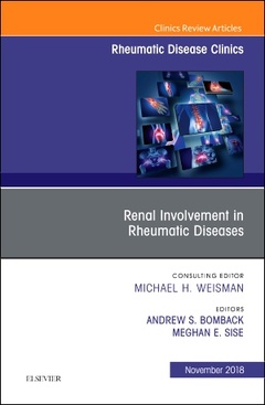 Couverture de l’ouvrage Renal Involvement in Rheumatic Diseases , An Issue of Rheumatic Disease Clinics of North America