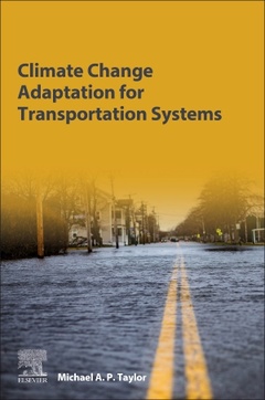 Couverture de l’ouvrage Climate Change Adaptation for Transportation Systems