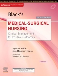 Couverture de l’ouvrage Black's Medical-Surgical Nursing, First South Asia Edition