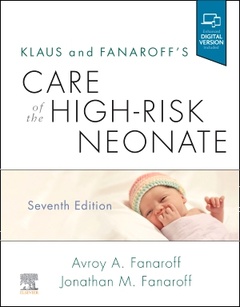 Cover of the book Klaus and Fanaroff's Care of the High-Risk Neonate
