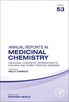 Couverture de l’ouvrage Medicinal Chemistry Approaches to Malaria and Other Tropical Diseases