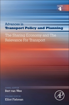 Cover of the book The Sharing Economy and the Relevance for Transport