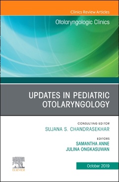 Couverture de l’ouvrage Updates in Pediatric Otolaryngology
