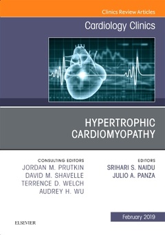 Couverture de l’ouvrage Hypertrophic Cardiomyopathy, An Issue of Cardiology Clinics