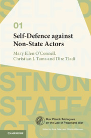 Couverture de l’ouvrage Self-Defence against Non-State Actors: Volume 1