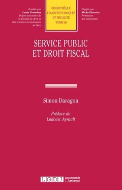 Cover of the book Service public et droit fiscal