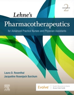 Couverture de l’ouvrage Lehne's Pharmacotherapeutics for Advanced Practice Providers