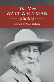 Cover of the book The New Walt Whitman Studies