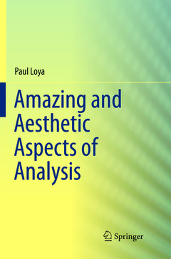 Cover of the book Amazing and Aesthetic Aspects of Analysis