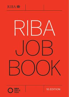 Couverture de l’ouvrage RIBA Job Book