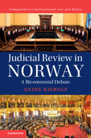 Couverture de l’ouvrage Judicial Review in Norway