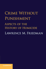 Couverture de l’ouvrage Crime without Punishment