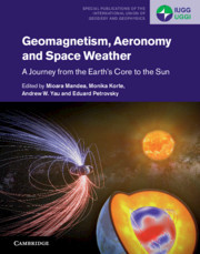 Couverture de l’ouvrage Geomagnetism, Aeronomy and Space Weather
