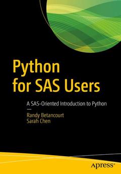 Cover of the book Python for SAS Users
