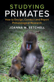 Couverture de l’ouvrage Studying Primates
