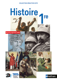 Cover of the book Histoire Cote 1re Manuel 2019