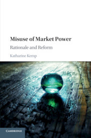Couverture de l’ouvrage Misuse of Market Power
