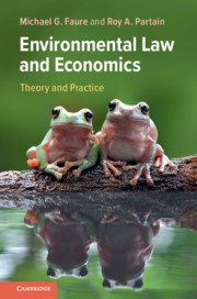 Cover of the book Environmental Law and Economics