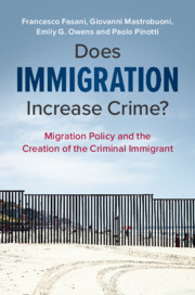 Cover of the book Does Immigration Increase Crime?