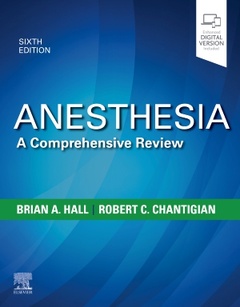 Couverture de l’ouvrage Anesthesia: A Comprehensive Review