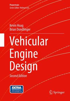 Couverture de l’ouvrage Vehicular Engine Design