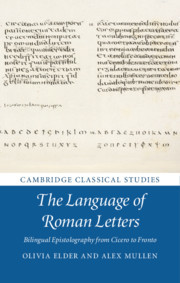 Couverture de l’ouvrage The Language of Roman Letters