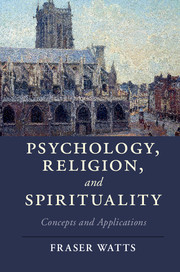 Couverture de l’ouvrage Psychology, Religion, and Spirituality