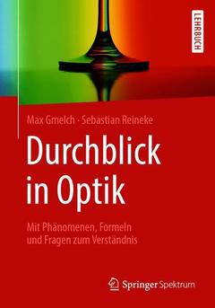 Couverture de l’ouvrage Durchblick in Optik