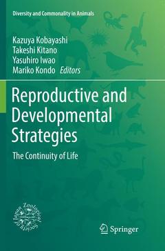Couverture de l’ouvrage Reproductive and Developmental Strategies