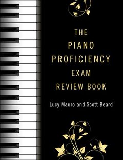 Cover of the book The Piano Proficiency Exam Review Book