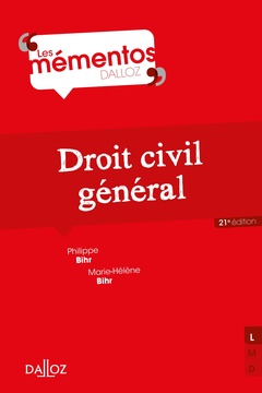 Cover of the book Droit civil général. 21e éd.