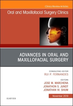 Couverture de l’ouvrage Advances in Oral and Maxillofacial Surgery
