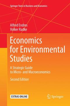 Cover of the book Economics for Environmental Studies