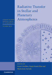 Couverture de l’ouvrage Radiative Transfer in Stellar and Planetary Atmospheres