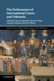 Couverture de l’ouvrage The Performance of International Courts and Tribunals