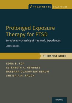 Couverture de l’ouvrage Prolonged Exposure Therapy for PTSD