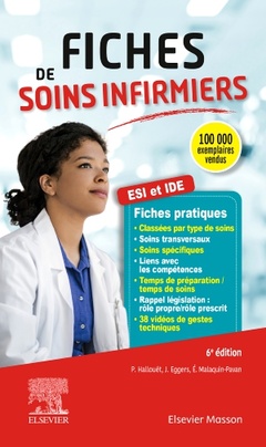 Cover of the book Fiches de soins infirmiers