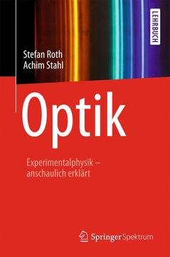 Cover of the book Optik