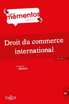 Cover of the book Droit du commerce international. 7e éd.