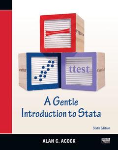 Couverture de l’ouvrage A Gentle Introduction to Stata