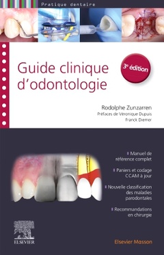 Couverture de l’ouvrage Guide clinique d'odontologie