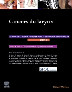 Couverture de l’ouvrage Cancers du larynx