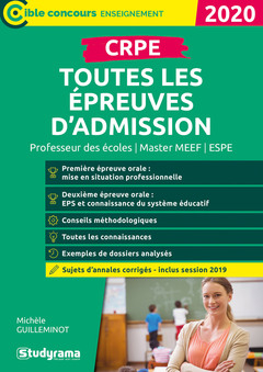 Cover of the book Crpe toutes les epreuves d'admission
