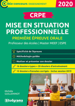 Cover of the book Crpe premiere epreuve orale : mise en situation professionnelle